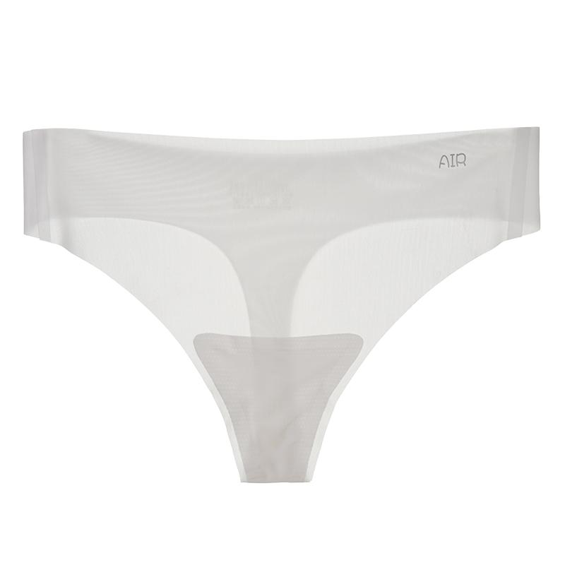 Женские трусики из ледяного шелка, трусики-стринги, женское бесшовное нижнее белье, трусики