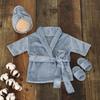 Newborn Bathrobe Baby Pajamas Photo Shoot Costume Set for Boys and Girls