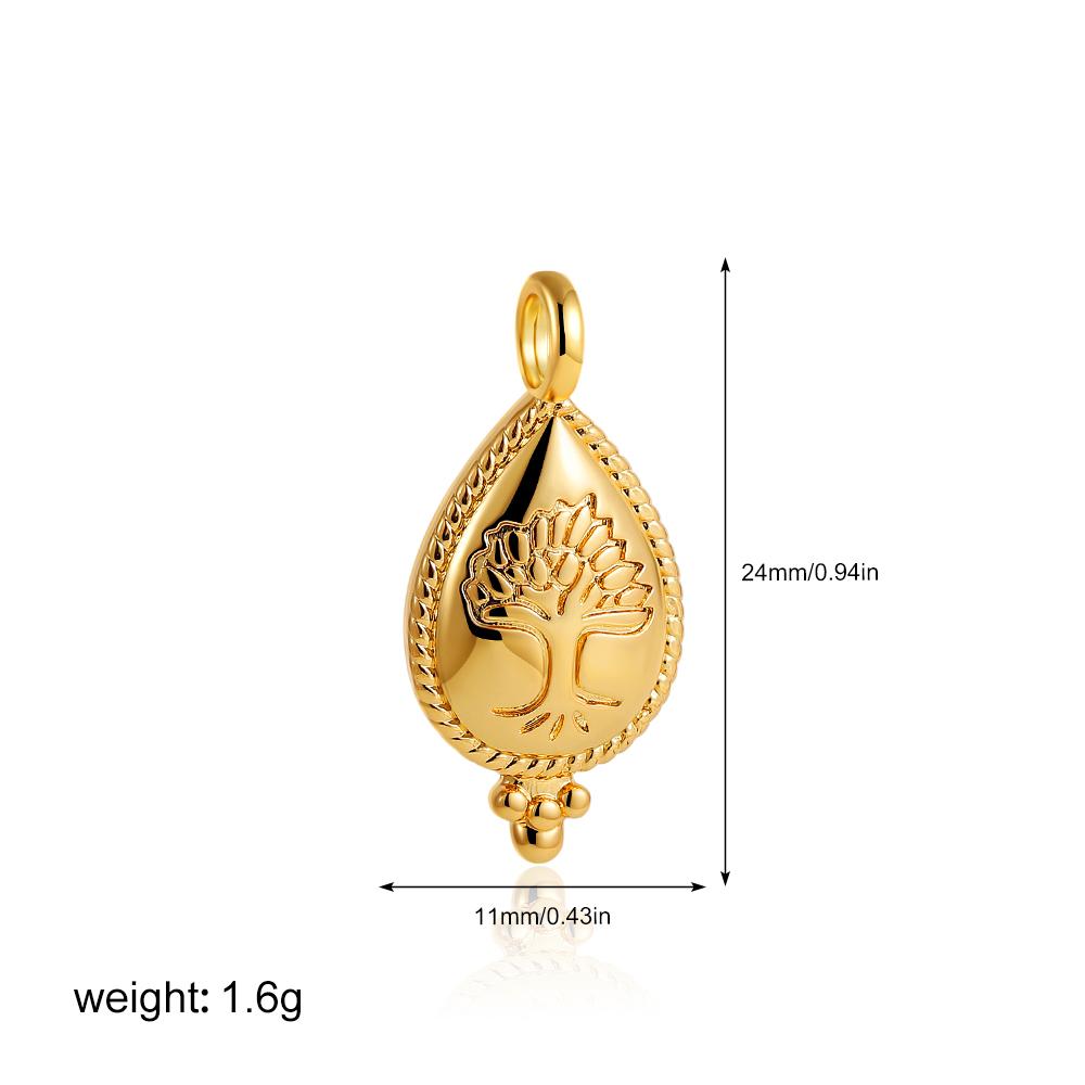 Dainty Sun Moon Star Cross Evil Eyes Multi-Symbol Pendant Necklace 18k Gold Plated Charms Birthstone Dainty DIY Zircon Gifts