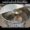 Stainless Steel Wet/Dry Farm Feed Mixer - Large Industrial Plastic Pellet Blender