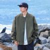 Bomber Jacket Men's Spring and Autumn Loose Retro American Tooling Baseball Jersey Casual Jacket