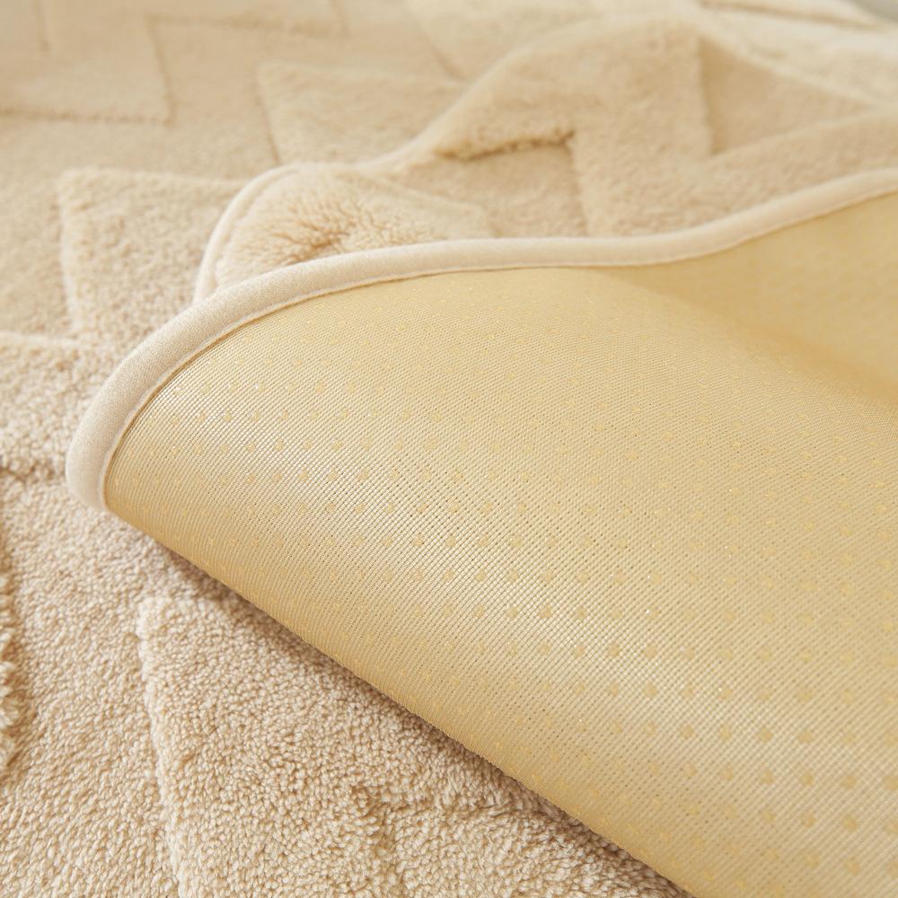 Утолщенная плюшевая подушка для дивана, подушка для сиденья дивана, диванное полотенце, нескользящая, осень и зима, новый чехол для дивана, ткань для чехла