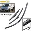 Misima 26" 14" 10" Front Rear Windshield Windscreen Wiper Blades For Opel Mokka Chevrolet Trax 2012 2013 2014 2015 2016 2017