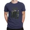 Men's Popular British Rock Bands T Shirts Suede Pure Cotton Clothing Awesome Short Sleeve Round Neck Tee Shirt Summer T-Shirt
