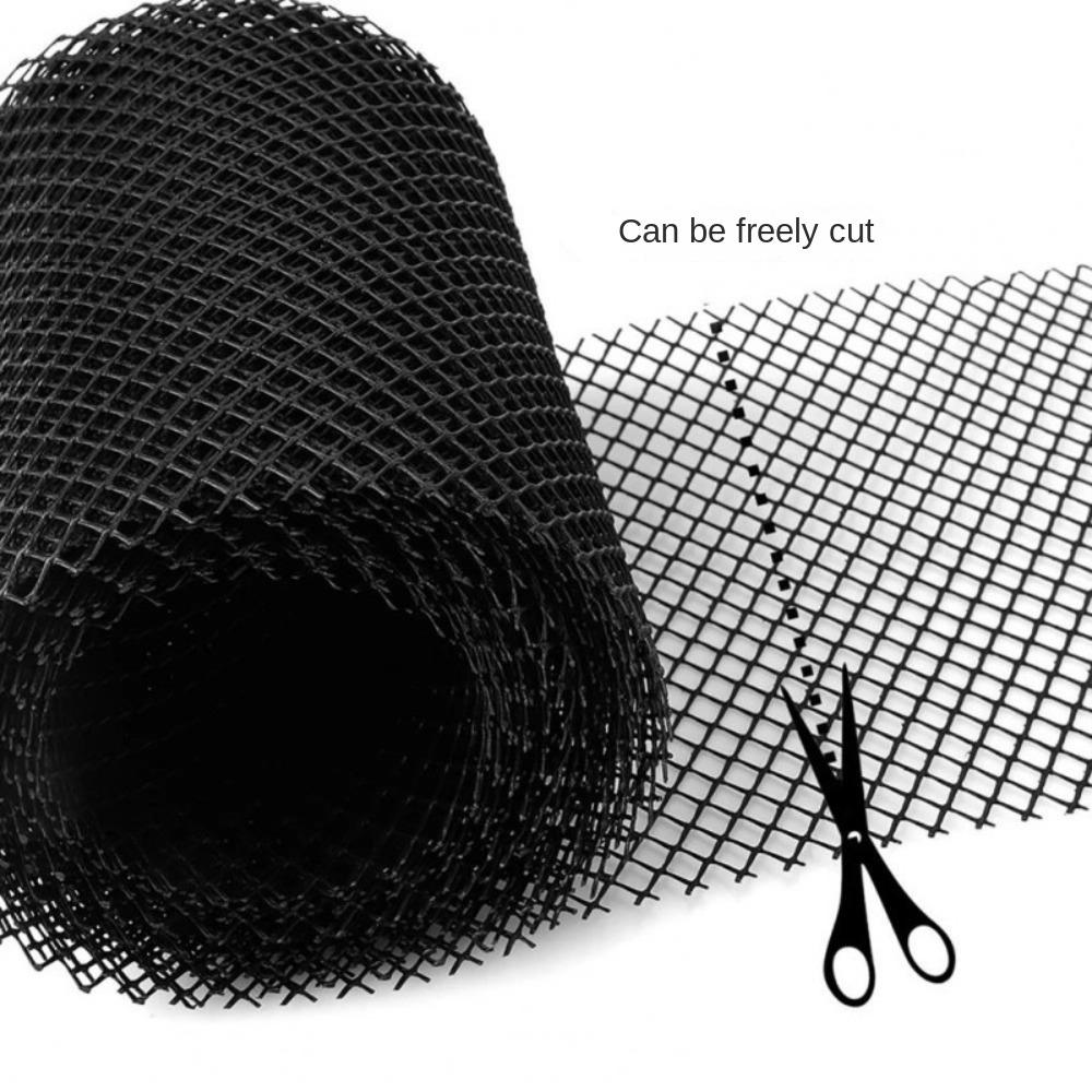 Новая сетка-защита от падения 15см×6м, пластиковый забор для сада от птиц, защита водостока от листьев, веток, сучьев