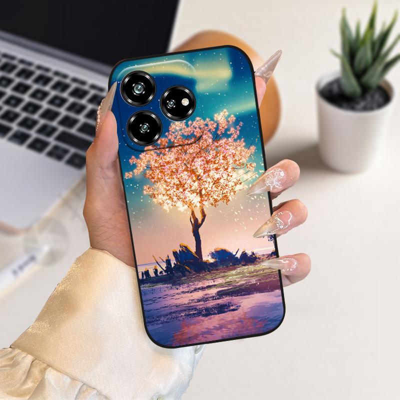 For ZTE Blade V60 4G Case Axon 60 Z2356 Shockproof Silicone TPU Phone Cover For Nubia V60 4G Coque V 60 Soft Protective Fundas