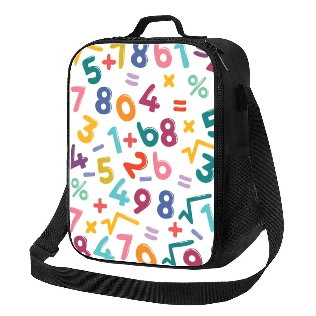 Изолированная сумка-тоут для учителей математики Geek Maths для женщин, переносной холодильник для физики, термоконтейнер для еды, ланч-бокс для работы, школы, путешествий
