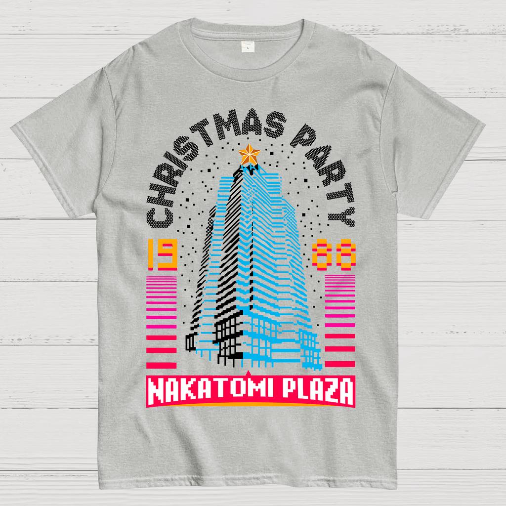 Nakatomi Party 1988 Cotton Summer Casual Cool Loose T-Shirt