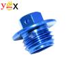 KLX 250 Motorcycle CNC Oil Filler Plug Cap Decorative Screw For KAWASAKI KLX250 ES RS 1993-2020 D-TRACKER 1998-16 KLX300R 97-20
