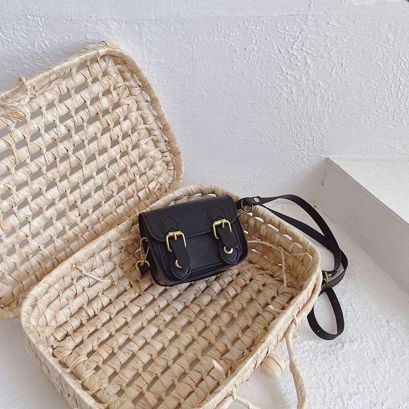 Trendy Mini Crossbody Bag For Girls Stylish Retro Design Perfect For Children Accessories
