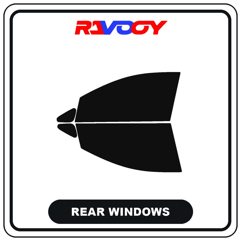 For Dodge Trazo Sedan 2004-2012 RAVOOY Pre-Cut Window Tint Film Vehicle-Specific Full Kit Front & Rear Windows Precision-Cut