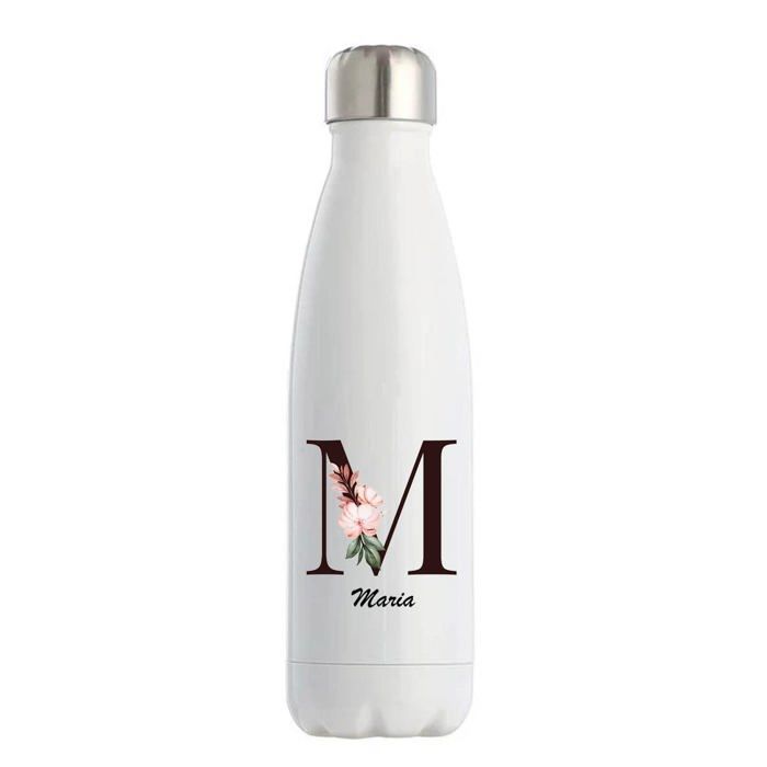 Gourde isotherme - PLANETEE - Maria - double paroi inox - chaud 12h - froid 24h
