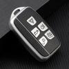For Land Rover Range Rover Discovery Evoque Sport Velar for Jaguar XE E-Pace TPU Leather Car Remote Key Case Cover Shell Fob