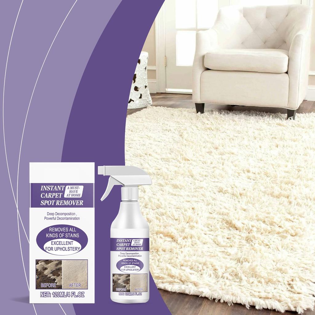 Средство для удаления пятен с ковров, кофейных пятен, масляных пятен, стойкий очиститель пятен 120 мл