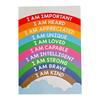 12 Pcs/Set Calming Corner Classroom Posters Feelings Wheel Chart Emotions Poster Mental Health Wall Decorations Calm Down Corner Supplies for
