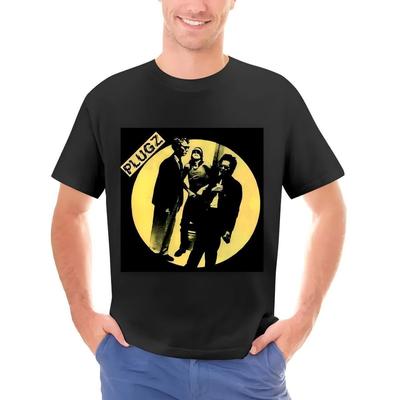 Plugz Punk Band Retro Poster T-Shirt