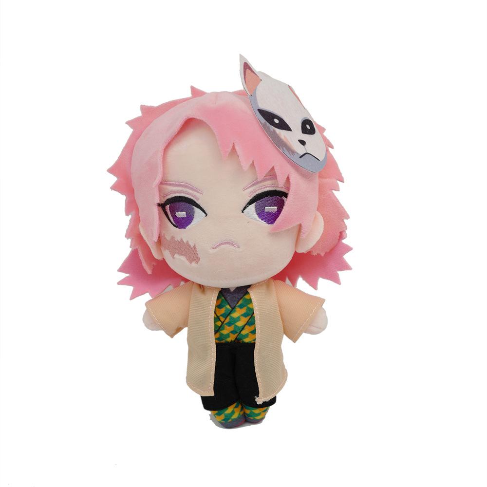 Плюшевая кукла-игрушка Akaza Косплей Аниме Demon Slayer: Kimetsu no Yaiba Tsugikuni Yoriichi Kokushibo милая мягкая подушка 20 см