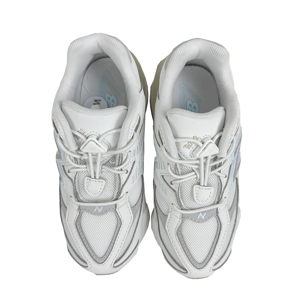 New Balance NB 9060 Удобные Беговые Кроссовки с Круглым Носком Белые Детские PV9060GL