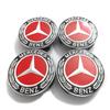 Car Sticker 4pcs Wheel Center Cap 75mm 3 pin AMG Apple Tree New Black Dark Light Blue Wheat Styling Badge For Mercedes Benz Hub