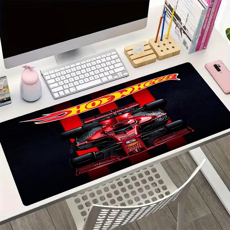Hot Wheels Theme Mouse Pad, Non Slip Rubber Base, Multifunctional Office & Home Decor, Perfect for Workspace Personalization.