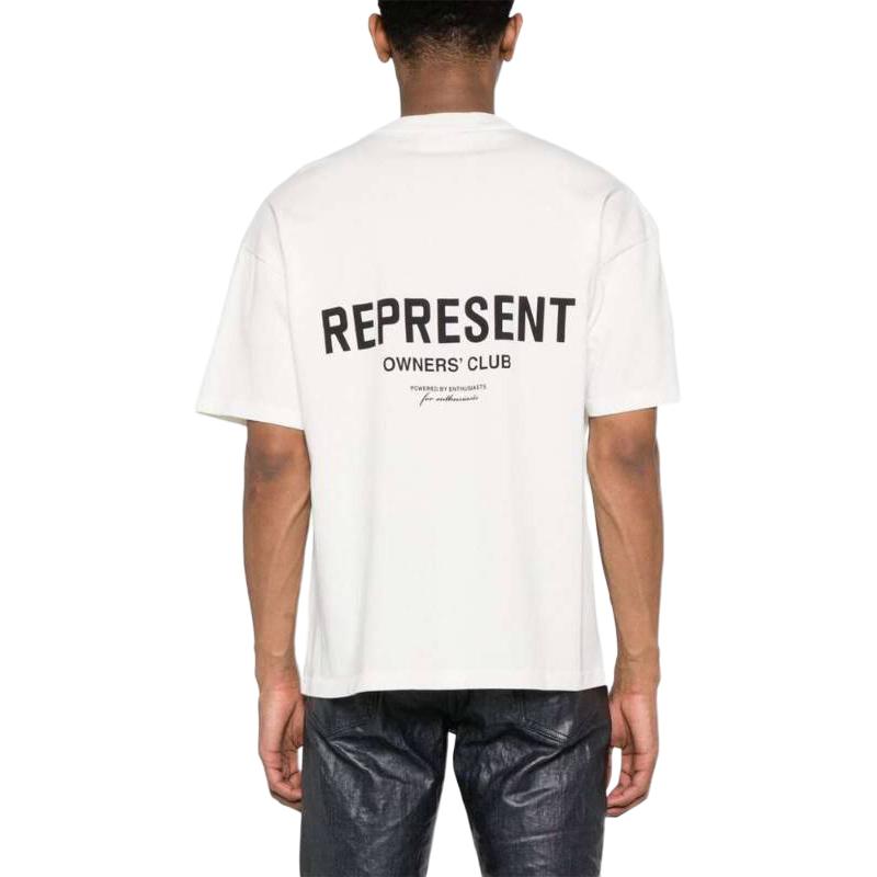 REPRESENT Owners Club Logo Printed Crewneck T Shirt OCM409-72