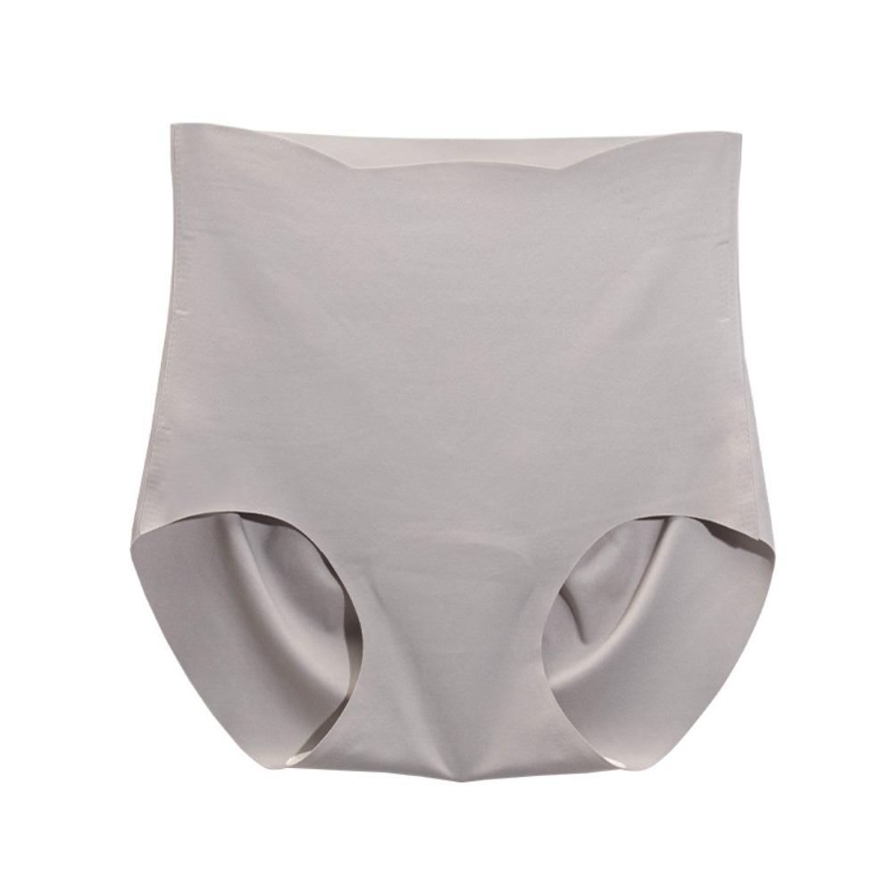 Бесшовное фитнес-невидимое нижнее белье со средней посадкой, нижнее белье для контроля живота, йога