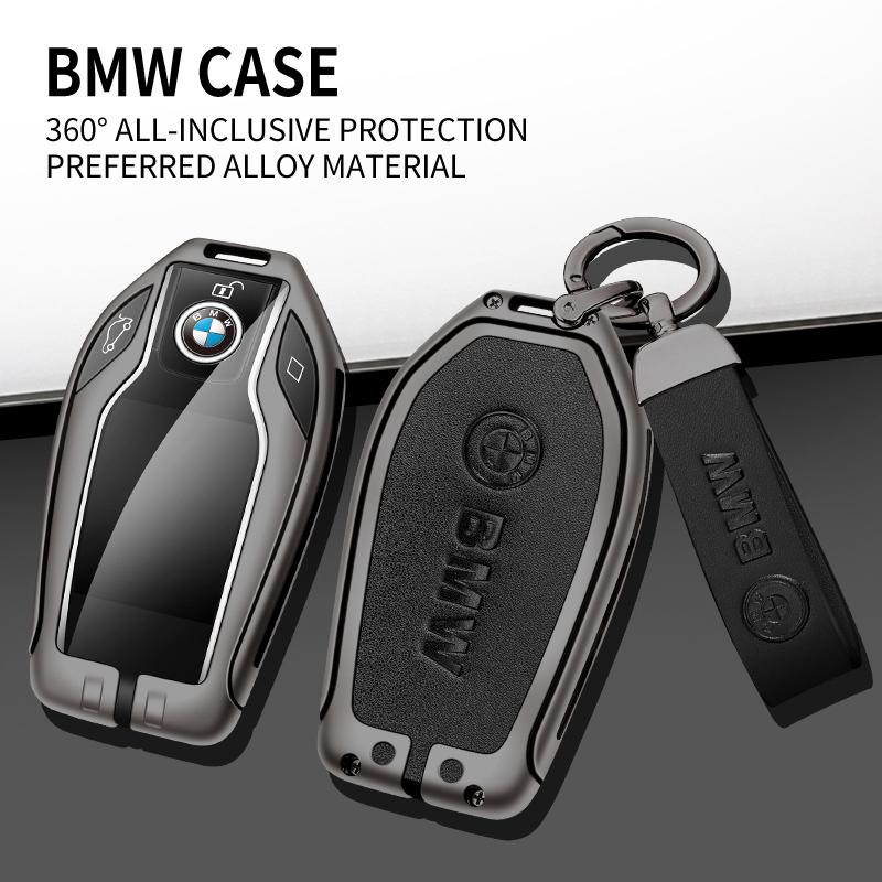 Zinc Alloy Car LED Display Key Case Cover Keychain For BMW G30 G12 G11 G32 G31 5 7 Series I8 I12 I15 G01 X3 X4 G02 G05 X5 G07 X7 I111