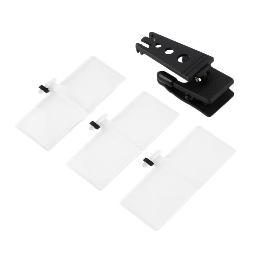 2017 Transparent Acrylic Folding Eyeglass Clip On Magnifying