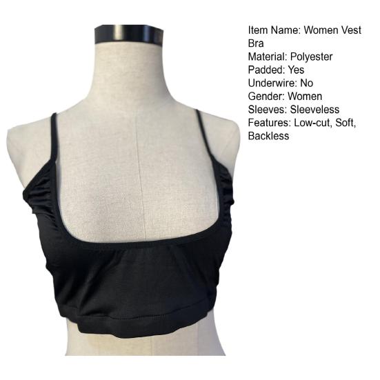 Женский спортивный бюстгальтер на бретельках с открытой спиной, однотонный, с U-образным вырезом, бесшовные упражнения