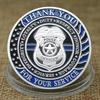 Custom Colored Metal Commemorative Coin and Medal Collection
