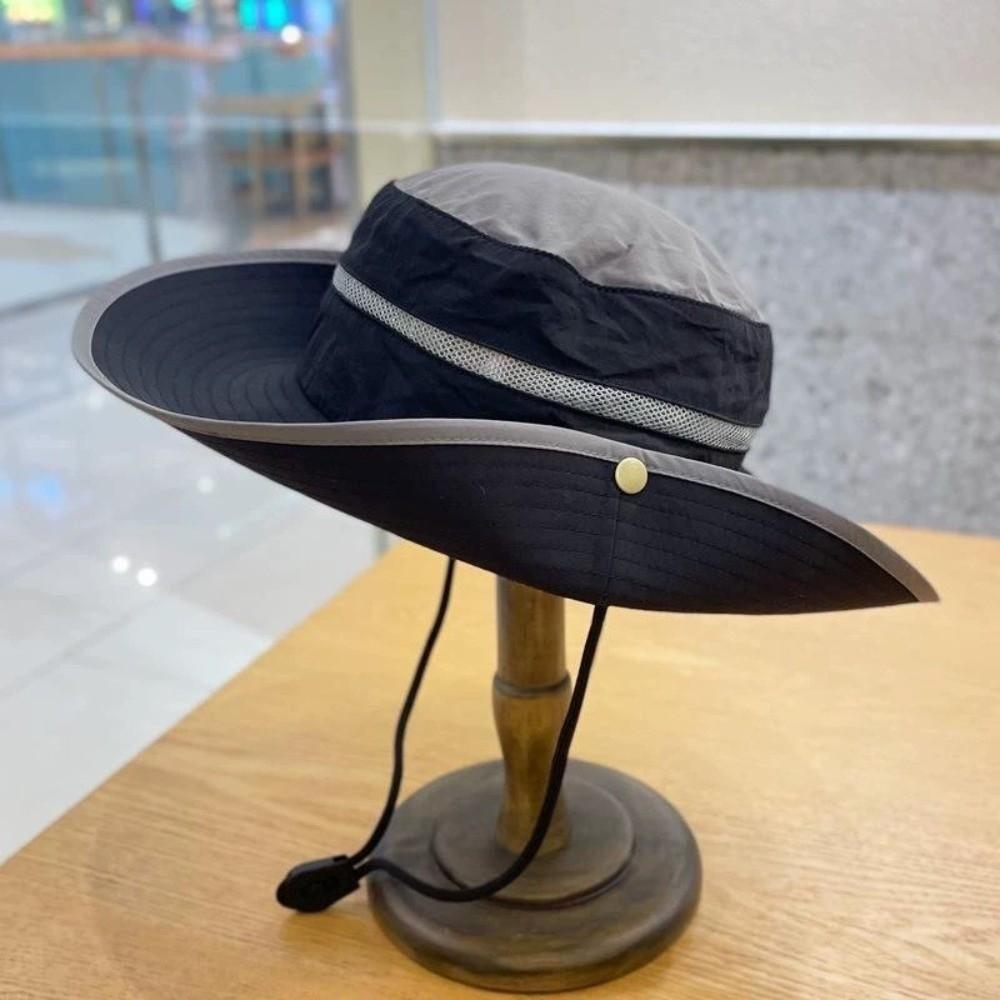 Sun Protection Fisherman Hats Anti-UV Foldable Cap Portable Bucket Hat Camping Hiking