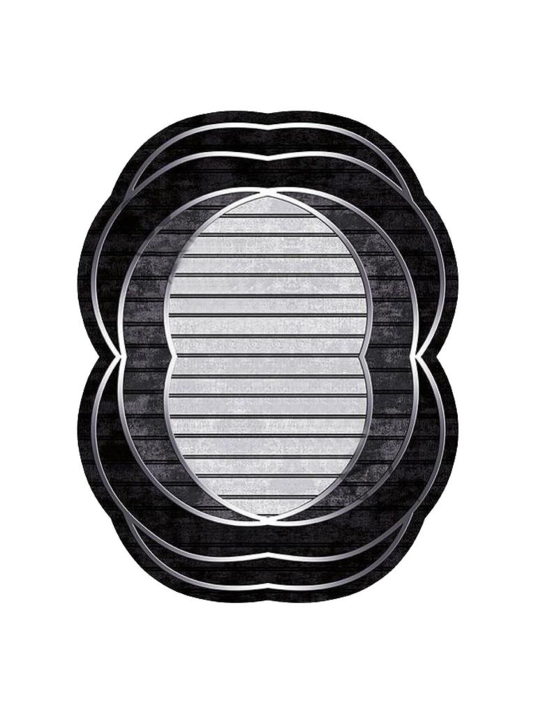 EPeddler Home Современный полосатый узор Цифровая печать Моющаяся нескользящая точечная основа Новое поколение Коврик для кухни, гостиной, прихожей и напольный коврик