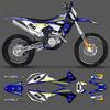 PowerZone Для SHERCO SE SEF 250 300 350 450 2017 2018 2019 2020 2021 2022 Индивидуальный набор графических наклеек для мотоцикла Командный дизайн