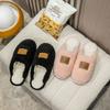 New Winter Home Cotton Slippers Couples Shoes Men Fur Cotton Women Winter Indoor Home Comfortable Warm Slides TG02