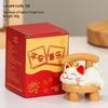 Украшение для рабочего стола Lucky Cat из смолы - милое мультяшное украшение для офиса