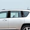 Car Window Center Pillar Decoration  Sticker Fit For Jeep Compass 2008-2016 Exterior Ornament Accessories