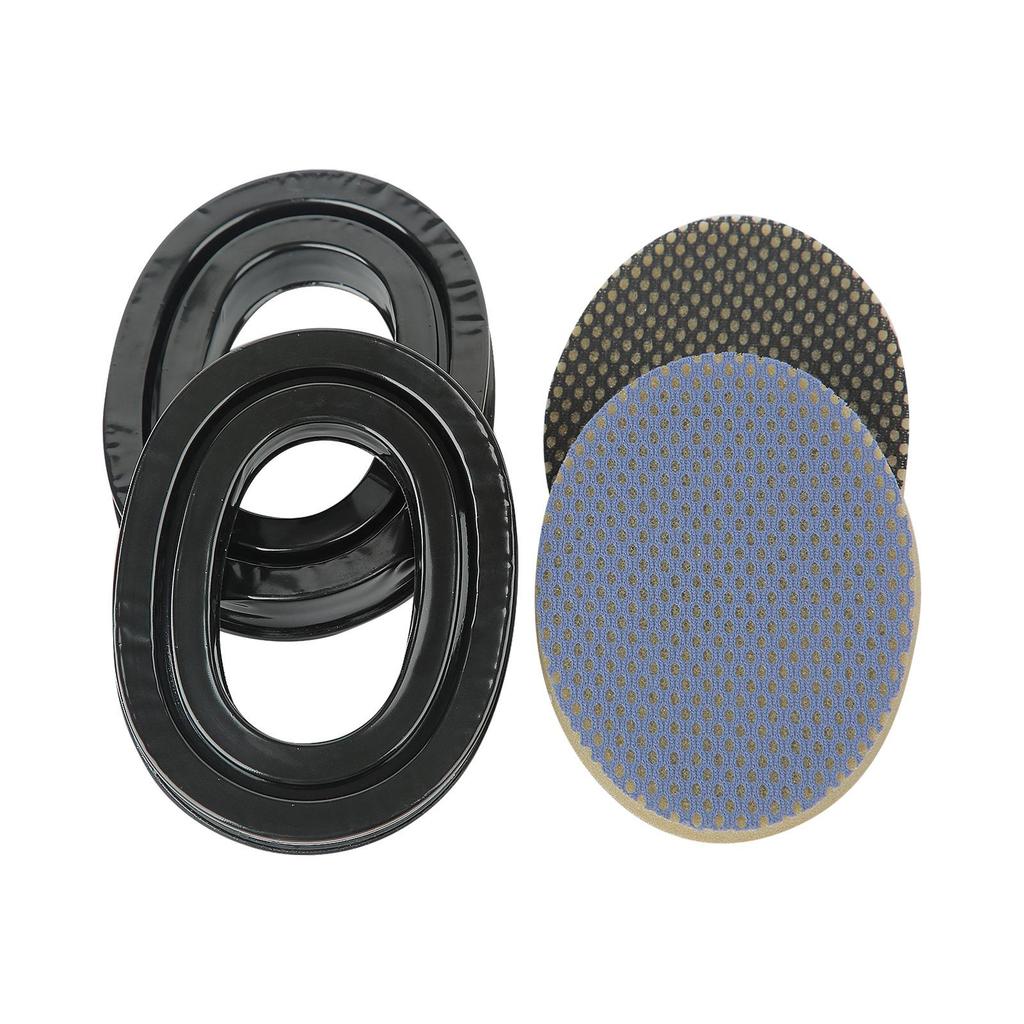 Silicone Gel Earbud Covers for 3M WorkTunes Peltor Series with Adhesive