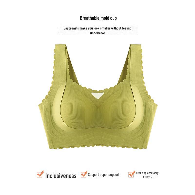 Регулируемый, дышащий, бесшовный бюстгальтер с защитой от провисания для женщин с большой грудью, идеальный для комфорта летом