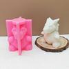 High Temperature Resistant Silicone Dinosaur Scented Candle Mold Perfect For Crafting Unique Scented Candle
