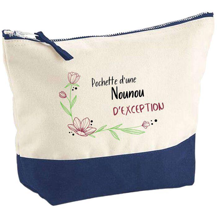 Trousse de maquillage - PLANETEE - Nounou d'exception - Grand format - Coton - Impression HD