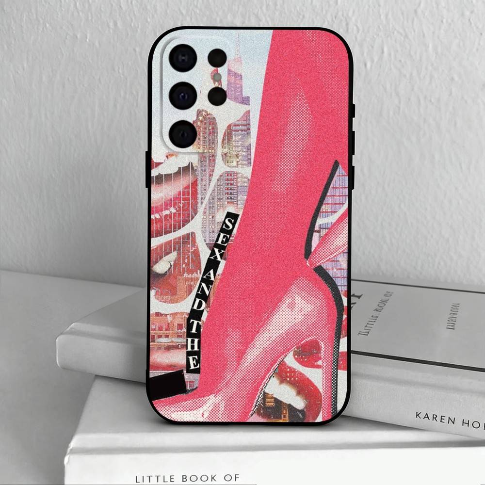 S-Sex and the City  Phone Case For Samsung S25,S24,S21,S22,S23,S30,Ultra,S20,Plus,Others Soft Black Cover