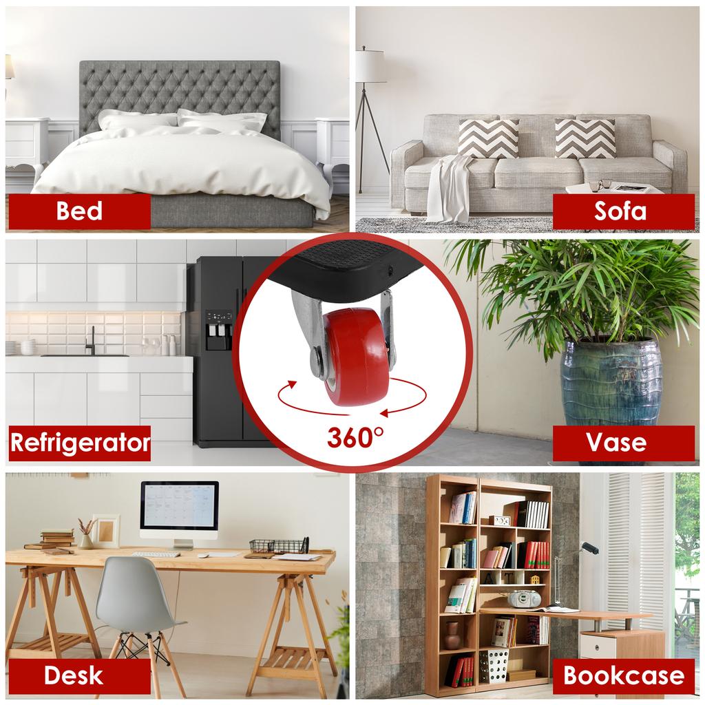 Набор транспортных роликов для перемещения мебели, инструмент для удаления, подъема и перемещения, набор колес, рычаг, устройство для перемещения тяжелых вещей, ручной инструмент для перемещения