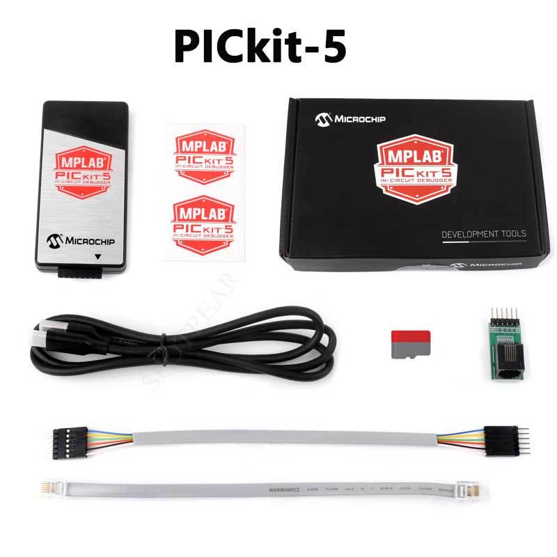 Эмулятор и программатор PICkit5 для Microchip, MPLAB, PIC, MPU, AVR