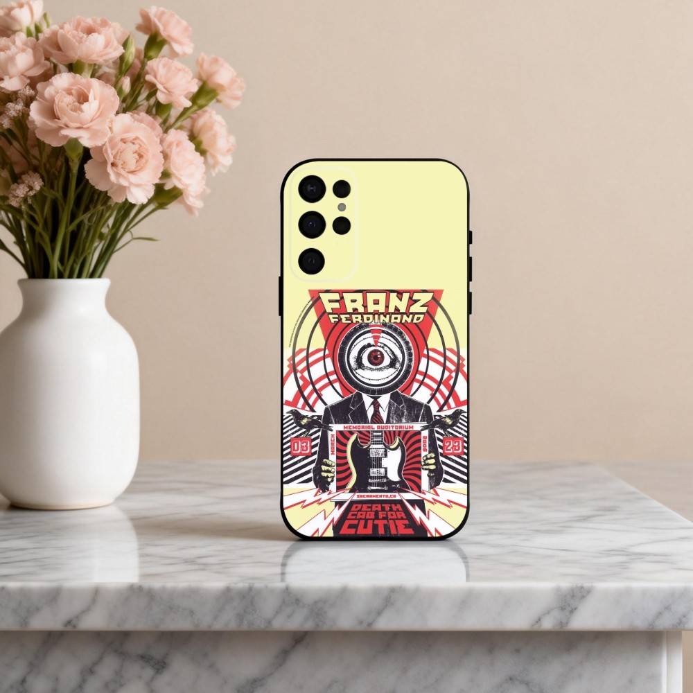 Крутой чехол для телефона с принтом группы F-Franz F-Ferdinand для Samsung S25, S24, S21, S22, S23, S30, Ultra, S20, Plus, Других Мягкая Черная Крышка