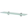 VidaXL Wall Shelves 2 Pcs Glass 50x10 Cm 8 Mm