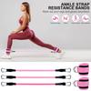 Elastic Ankle Resistance Bands Ankle Strap Hip Leg Strength Pull Rope Fitness Training Home Yoga Pilate Crossfit Workout Gym Equipment