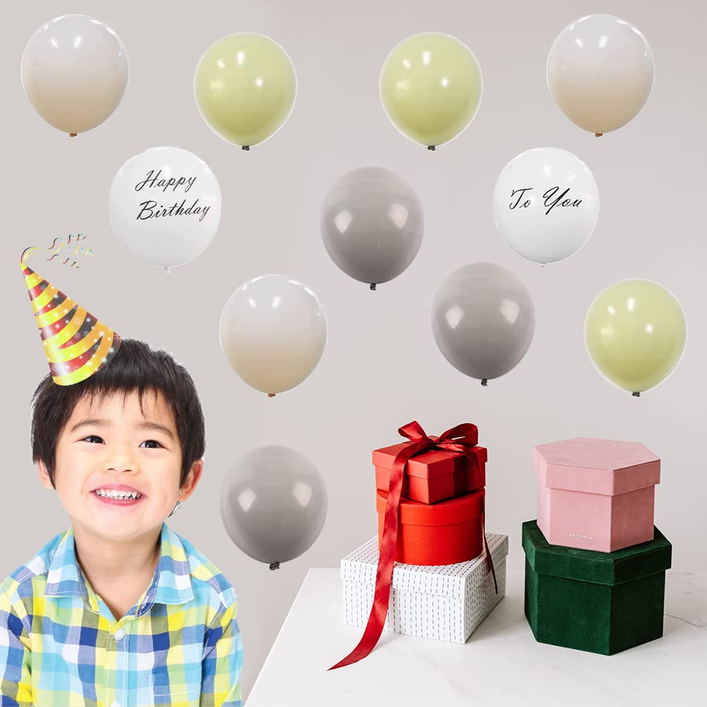 ZEZYXUFM День рождения Декоративный гобелен Тонкий Принт День рождения Гобелен День рождения С Днем Рождения Воздушный шар Макарон Телесного Цвета Воздушный шар Набор Подходящих