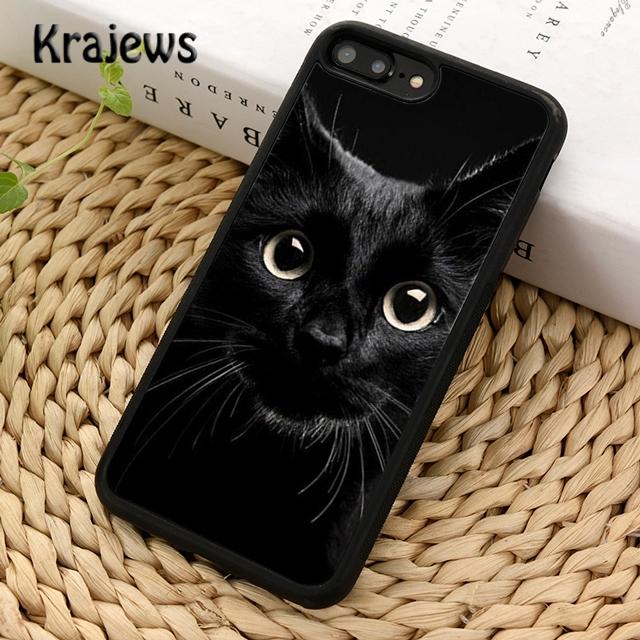 Мягкий чехол для телефона Krajews Witches Black Cat для iPhone 14 5 6s 7 8 plus X XR XS 11 12 13 pro max Samsung Galaxy S21 S22ultra