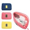 Travel Storage Bag for Digital Data Cable Charger Headphone Portable Mesh Sponge Bag Cosmetic Bag