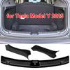 For Tesla Model Y Juniper 2025 Rear Trunk Storage Box Rear Trunk Door Sill Protector Strip Cover Sill Guard Protect Accessories